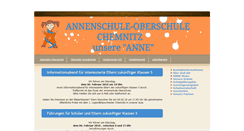 Desktop Screenshot of annenschule.de